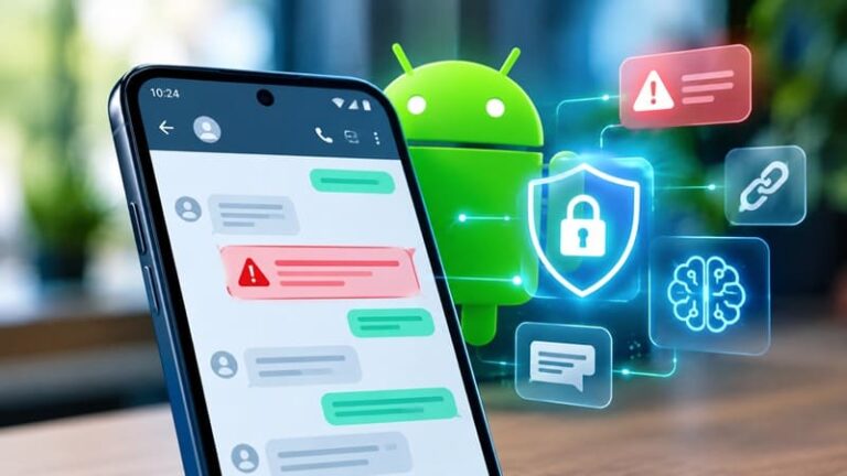 Android vai usar inteligência artificial para identificar golpes em mensagens, mas privacidade preocupa.